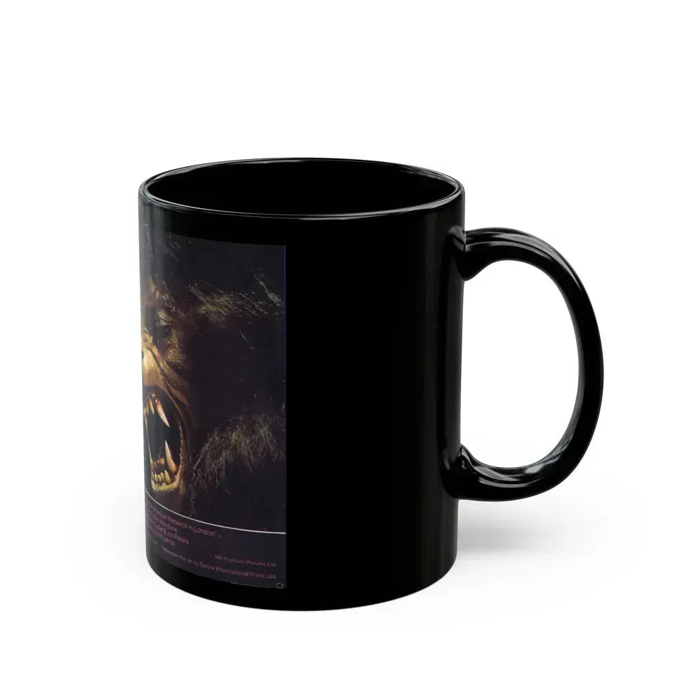 AN AMERICAN WEREWOLF IN LONDON (2) 1981 Movie Poster - Black Coffee Mug - Go Mug Yourself