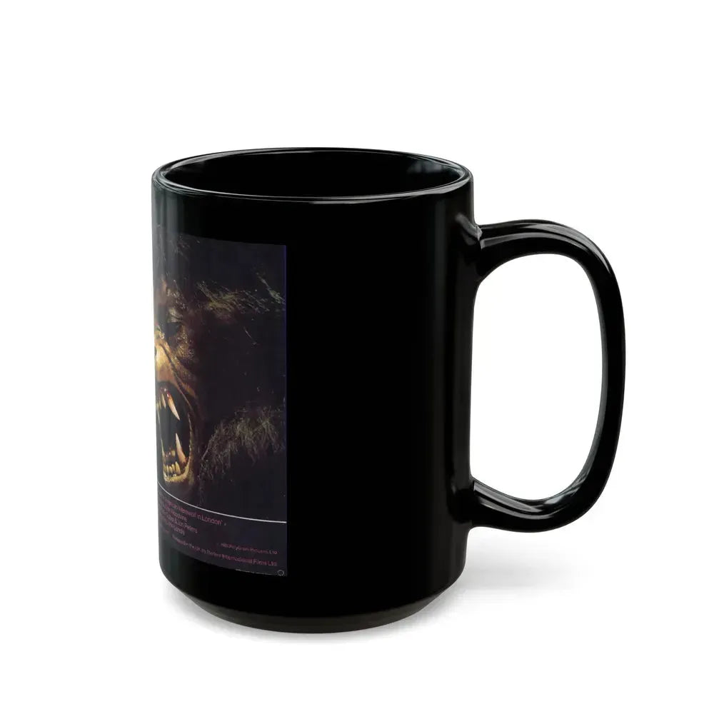 AN AMERICAN WEREWOLF IN LONDON (2) 1981 Movie Poster - Black Coffee Mug - Go Mug Yourself