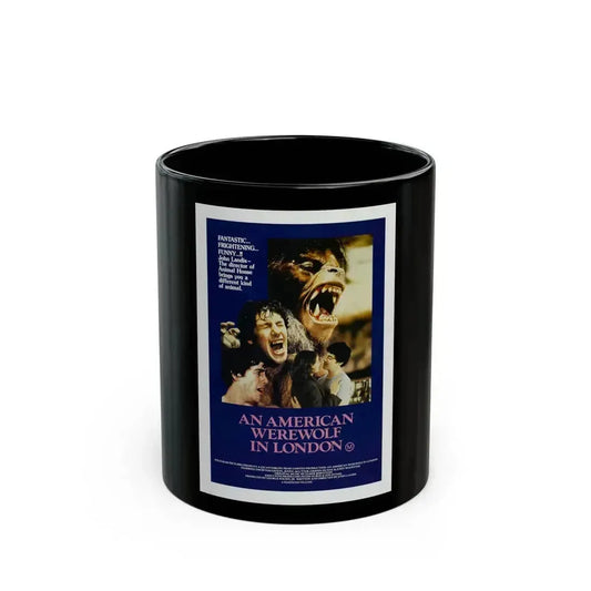 AN AMERICAN WEREWOLF IN LONDON (3) 1981 Movie Poster - Black Coffee Mug 11oz - Go Mug Yourself