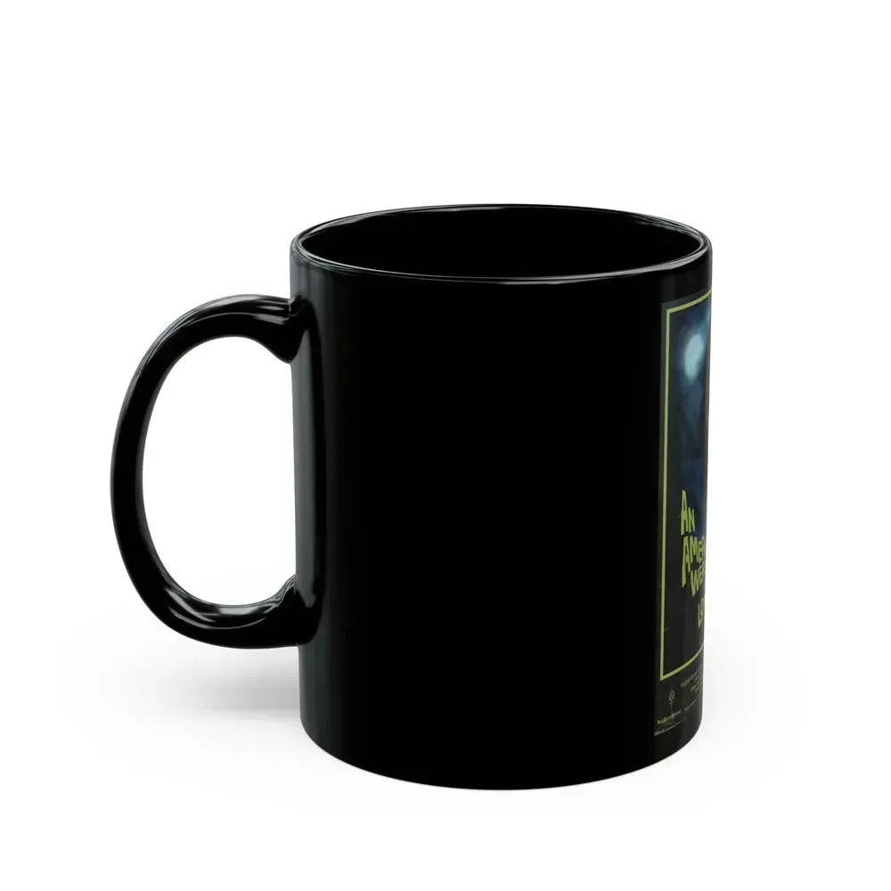AN AMERICAN WEREWOLF IN LONDON (DEVILISH) 1981 Movie Poster - Black Coffee Mug - Go Mug Yourself