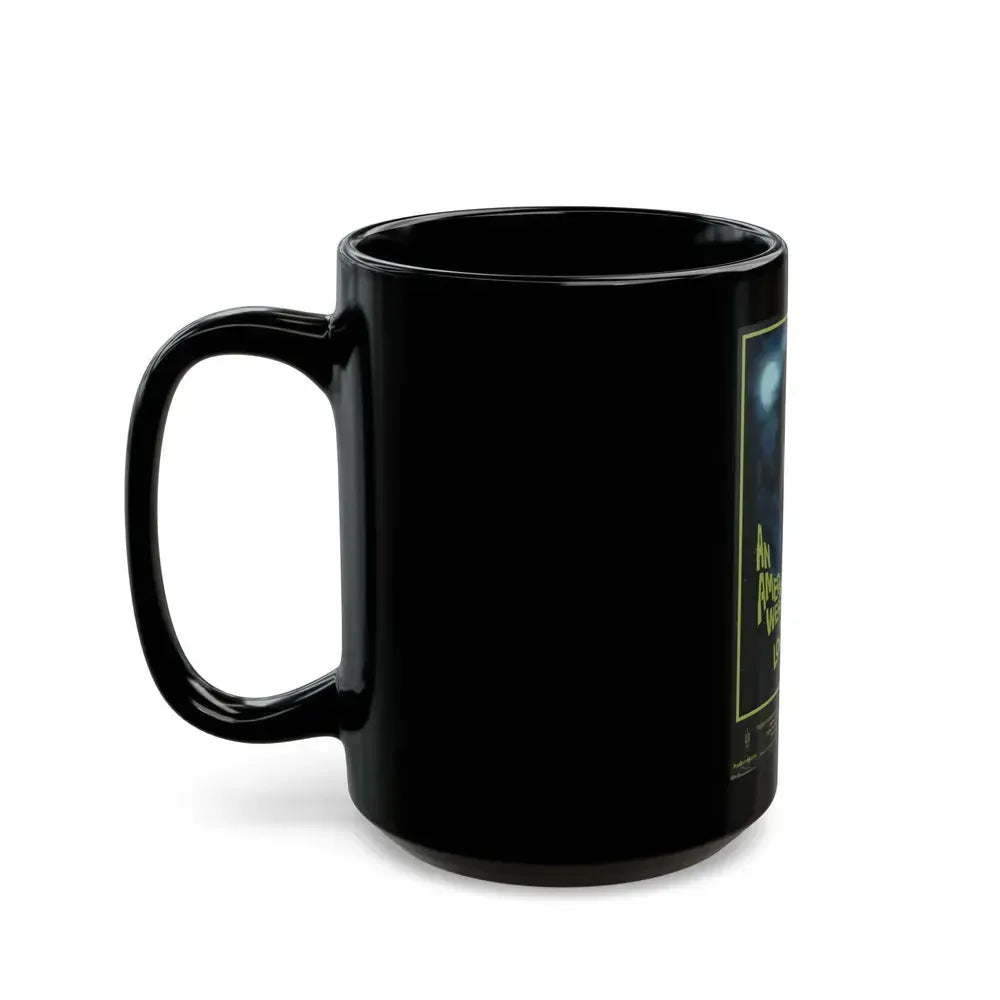 AN AMERICAN WEREWOLF IN LONDON (DEVILISH) 1981 Movie Poster - Black Coffee Mug - Go Mug Yourself