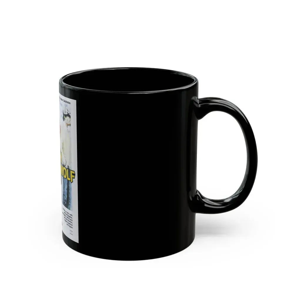 AN AMERICAN WEREWOLF IN LONDON (GERMAN) 1981 Movie Poster - Black Coffee Mug - Go Mug Yourself