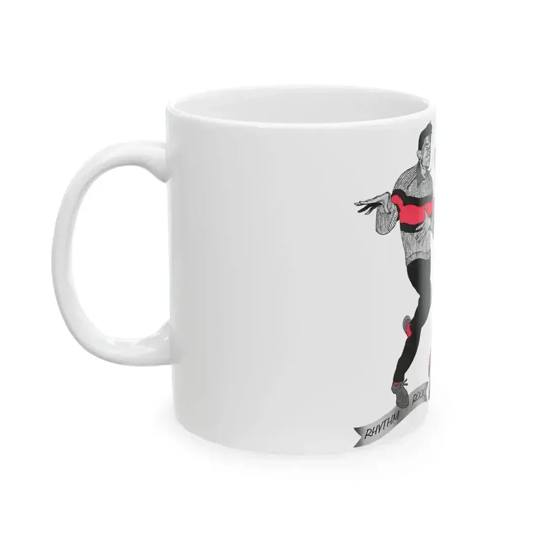 An article on dance steps, Woman's Own magazine, 1959 - White Coffee Mug - Go Mug Yourself