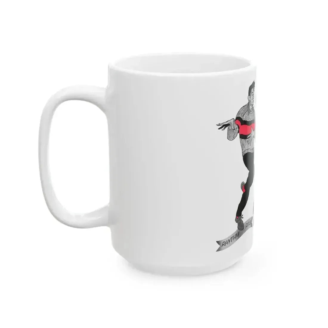 An article on dance steps, Woman's Own magazine, 1959 - White Coffee Mug - Go Mug Yourself