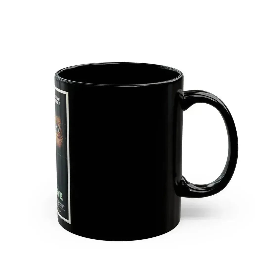 AN EYE FOR AN EYE 1981 Movie Poster - Black Coffee Mug - Go Mug Yourself