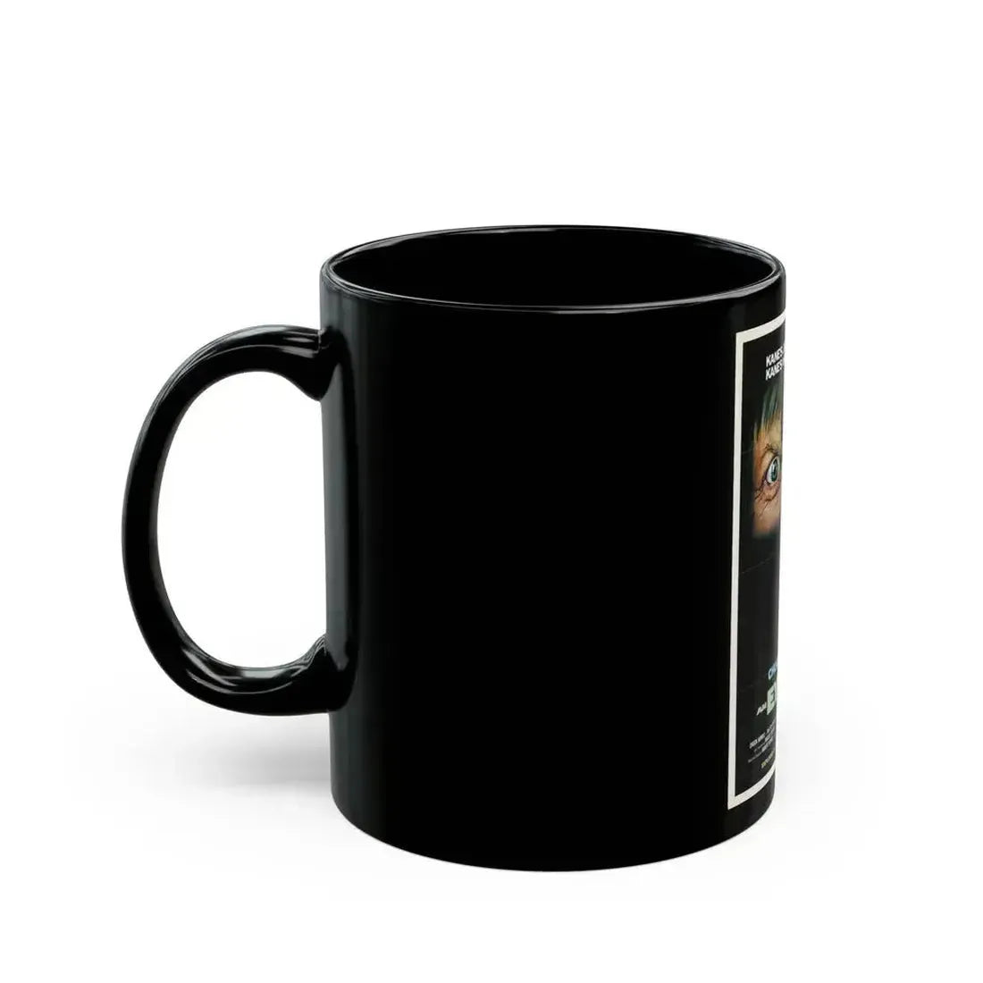 AN EYE FOR AN EYE 1981 Movie Poster - Black Coffee Mug - Go Mug Yourself
