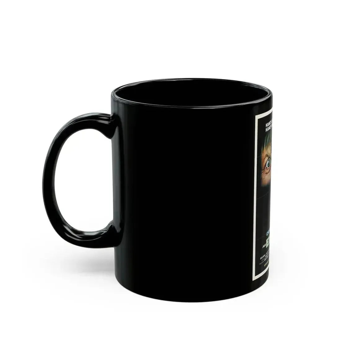 AN EYE FOR AN EYE 1981 Movie Poster - Black Coffee Mug - Go Mug Yourself