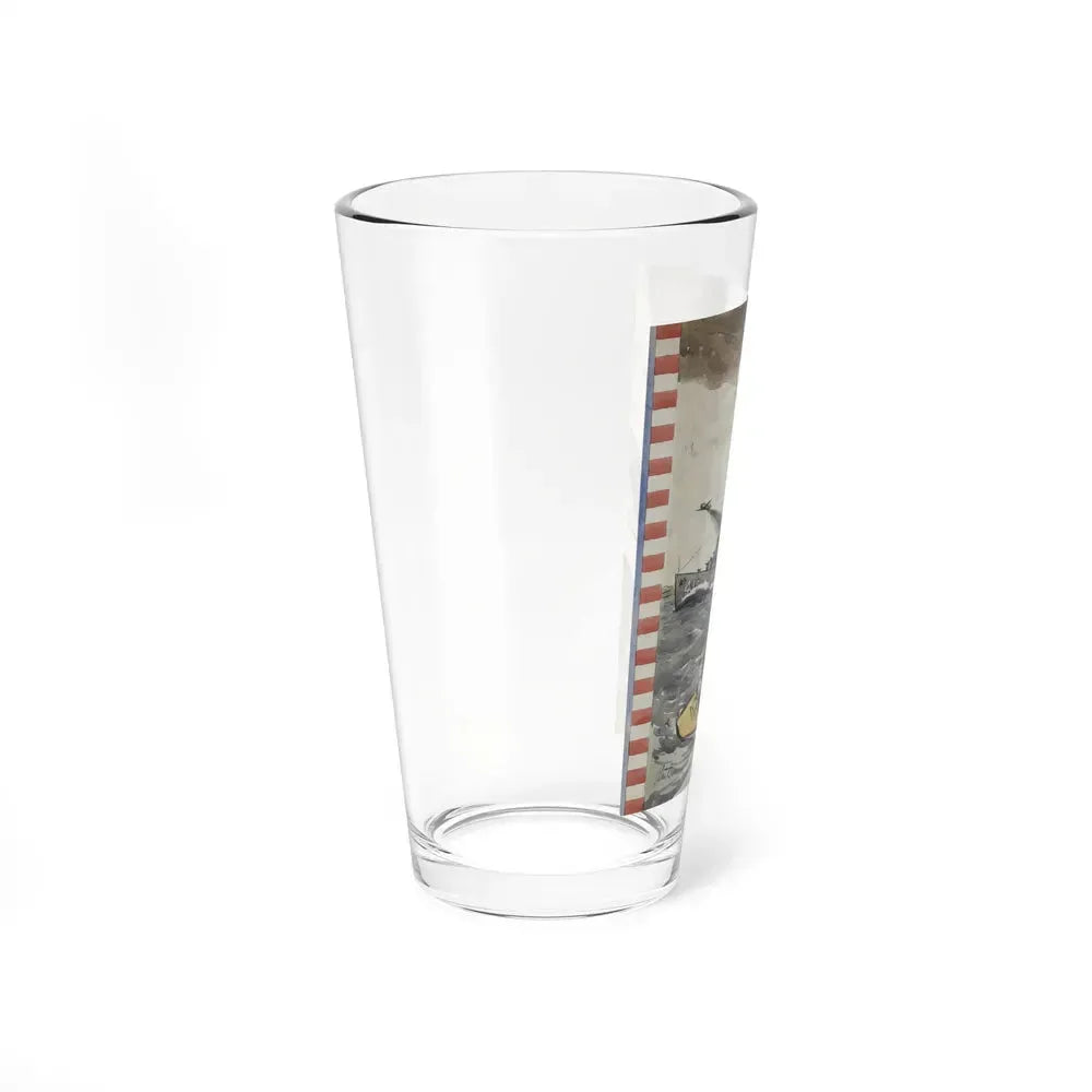 An unused The New Yorker cover (Magazine Illustration) Pint Glass 16oz - Go Mug Yourself
