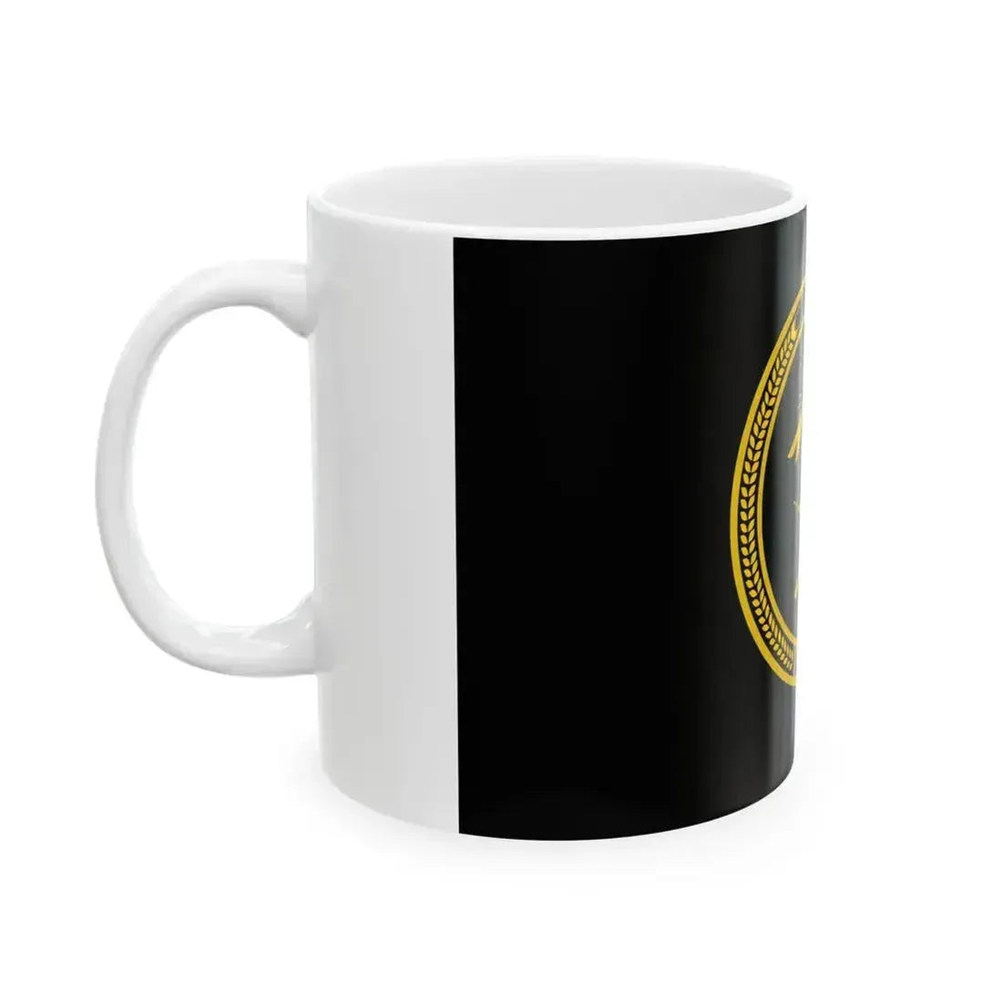 ANA 207 Corps Flag (Afghanistan) White Coffee Mug - Go Mug Yourself