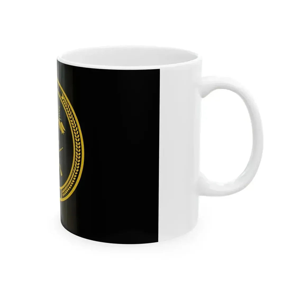 ANA 207 Corps Flag (Afghanistan) White Coffee Mug - Go Mug Yourself