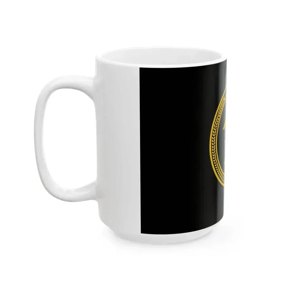 ANA 207 Corps Flag (Afghanistan) White Coffee Mug - Go Mug Yourself