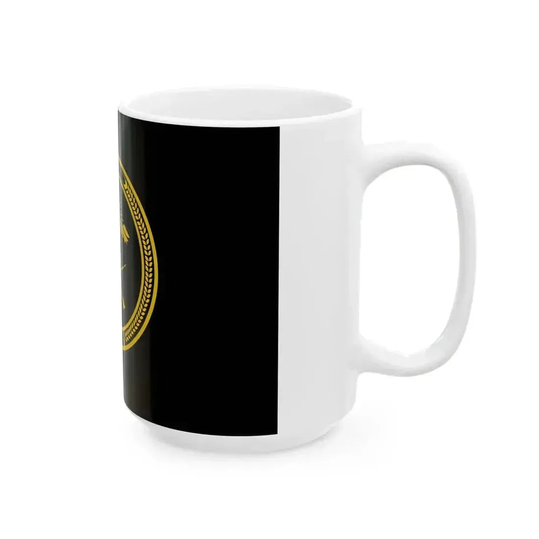 ANA 207 Corps Flag (Afghanistan) White Coffee Mug - Go Mug Yourself