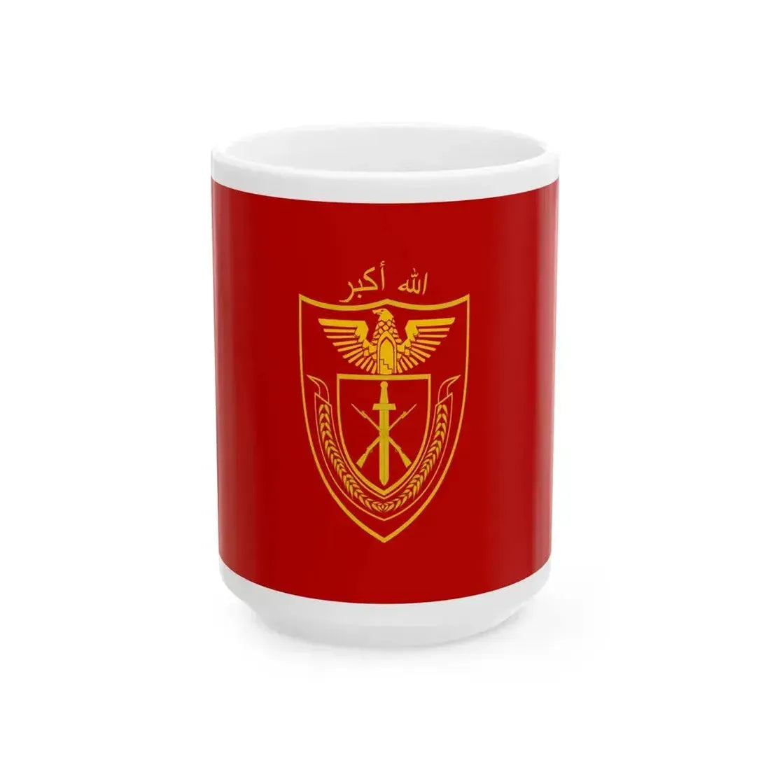 ANA 209 Corps Flag (Afghanistan) White Coffee Mug 15oz - Go Mug Yourself