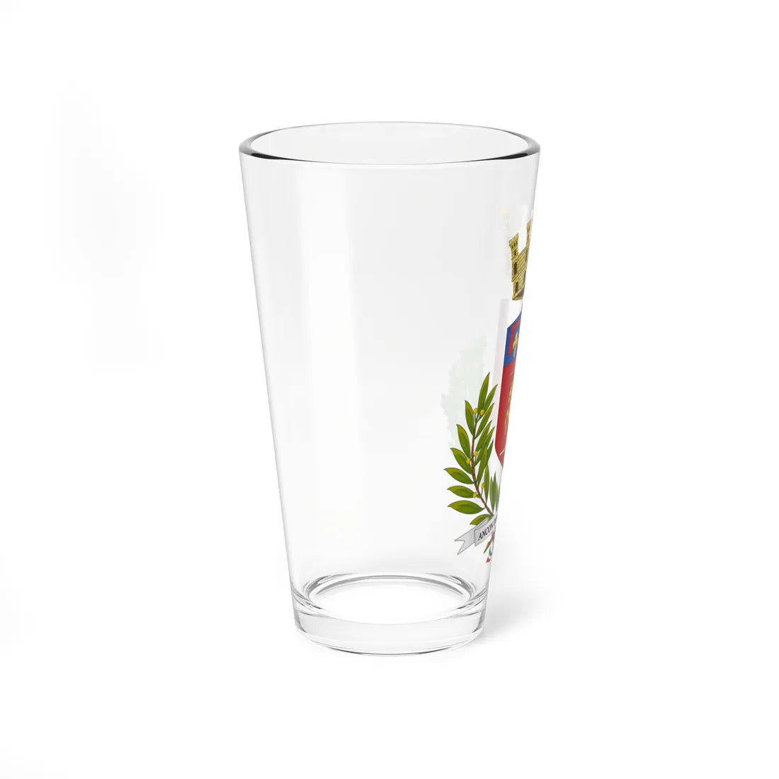 Ancona-Stemma (Italy) (Coat of Arms) Pint Glass 16oz - Go Mug Yourself