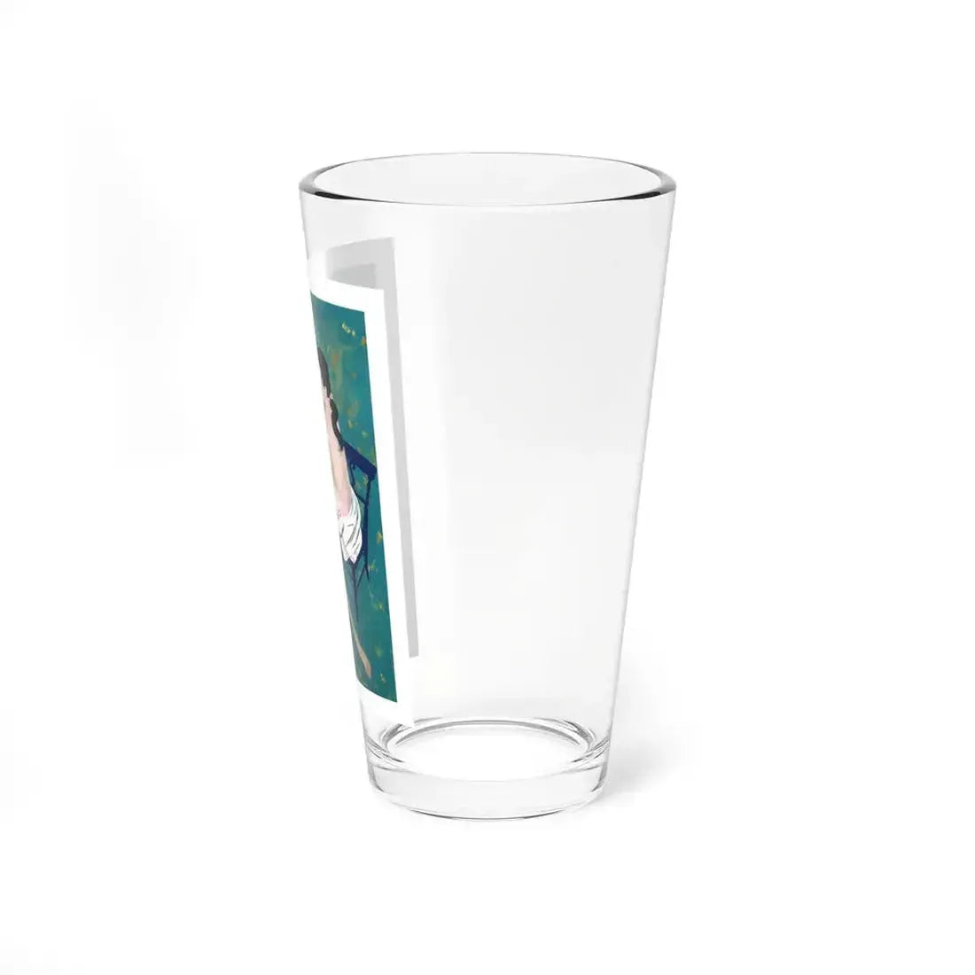 And if you try to talk about anything else..., Esquire, 1955 (Magazine Illustration) Pint Glass 16oz - Go Mug Yourself