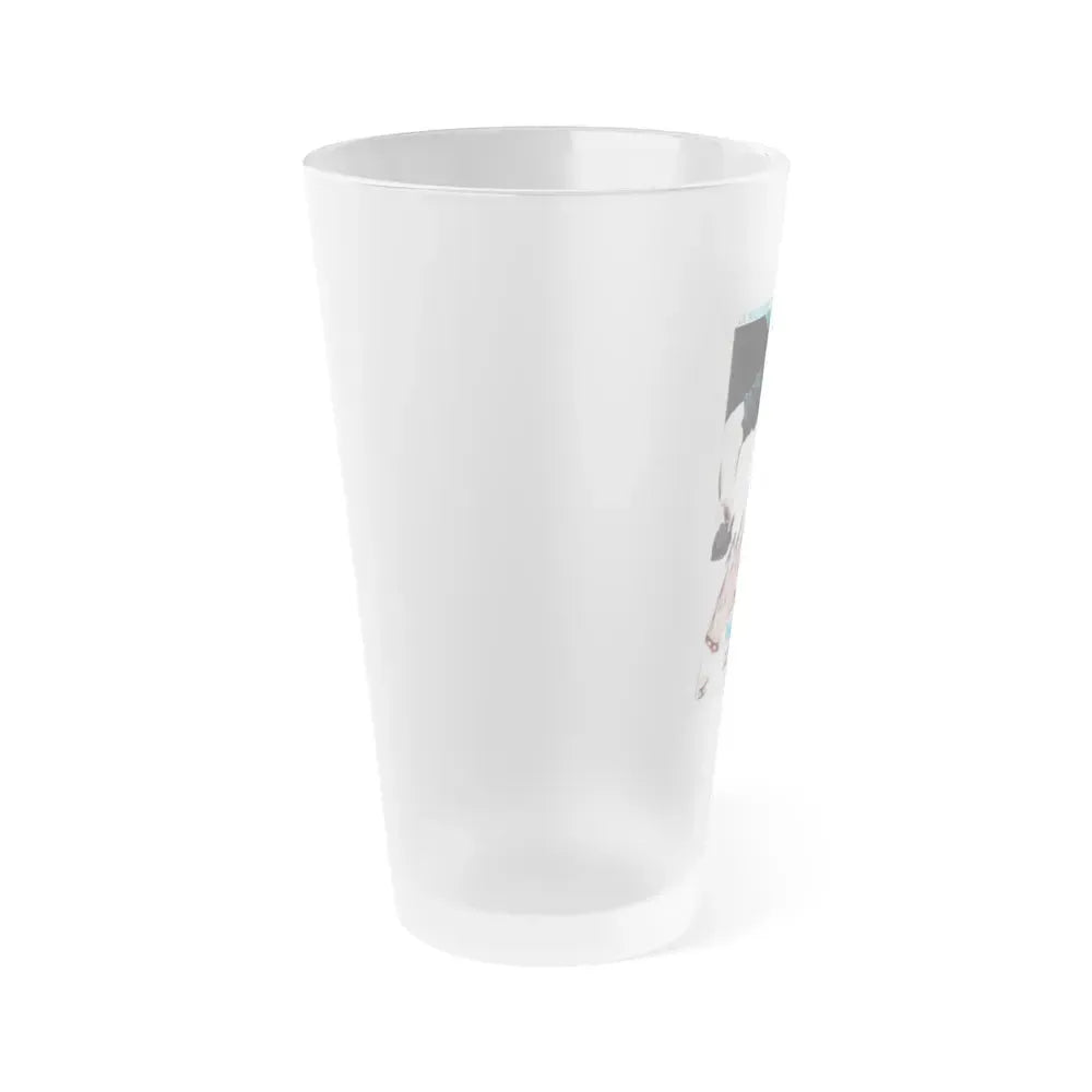 AND NOW THE SCREAMING STARTS (ITALIAN) 1973 Movie Poster - Frosted Pint Glass 16oz - Go Mug Yourself
