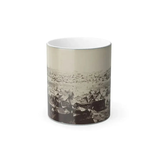 Andersonville Prison, Ga., August 17, 1864. North-West View of Stockade (U.S. Civil War) Color Changing Coffee Mug 11oz Default Title - Go Mug Yourself