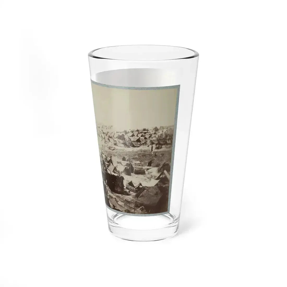 Andersonville Prison, Ga., August 17, 1864. North-West View Of Stockade (U.S. Civil War) Pint Glass 16oz - Go Mug Yourself