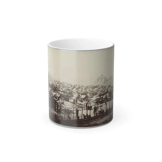 Andersonville Prison, Ga., August 17, 1864. South-East View of Stockade (U.S. Civil War) Color Changing Coffee Mug 11oz Default Title - Go Mug Yourself