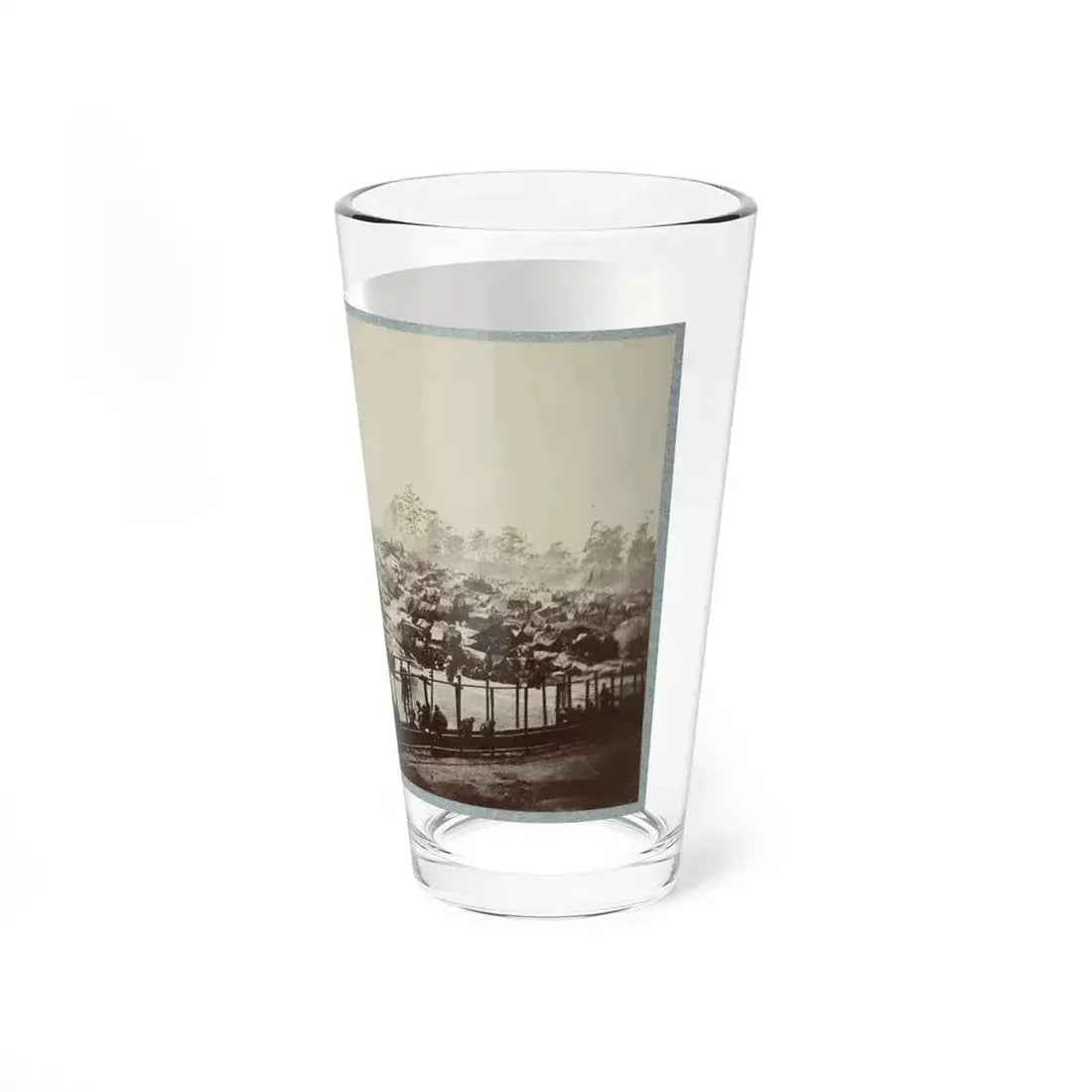 Andersonville Prison, Ga., August 17, 1864. South-East View Of Stockade (U.S. Civil War) Pint Glass 16oz - Go Mug Yourself