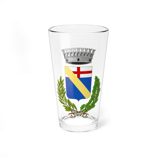 Andora-Stemma (Italy) (Coat of Arms) Pint Glass 16oz 16oz - Go Mug Yourself