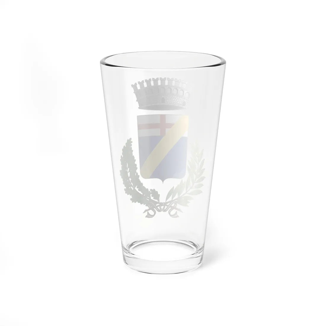 Andora-Stemma (Italy) (Coat of Arms) Pint Glass 16oz - Go Mug Yourself