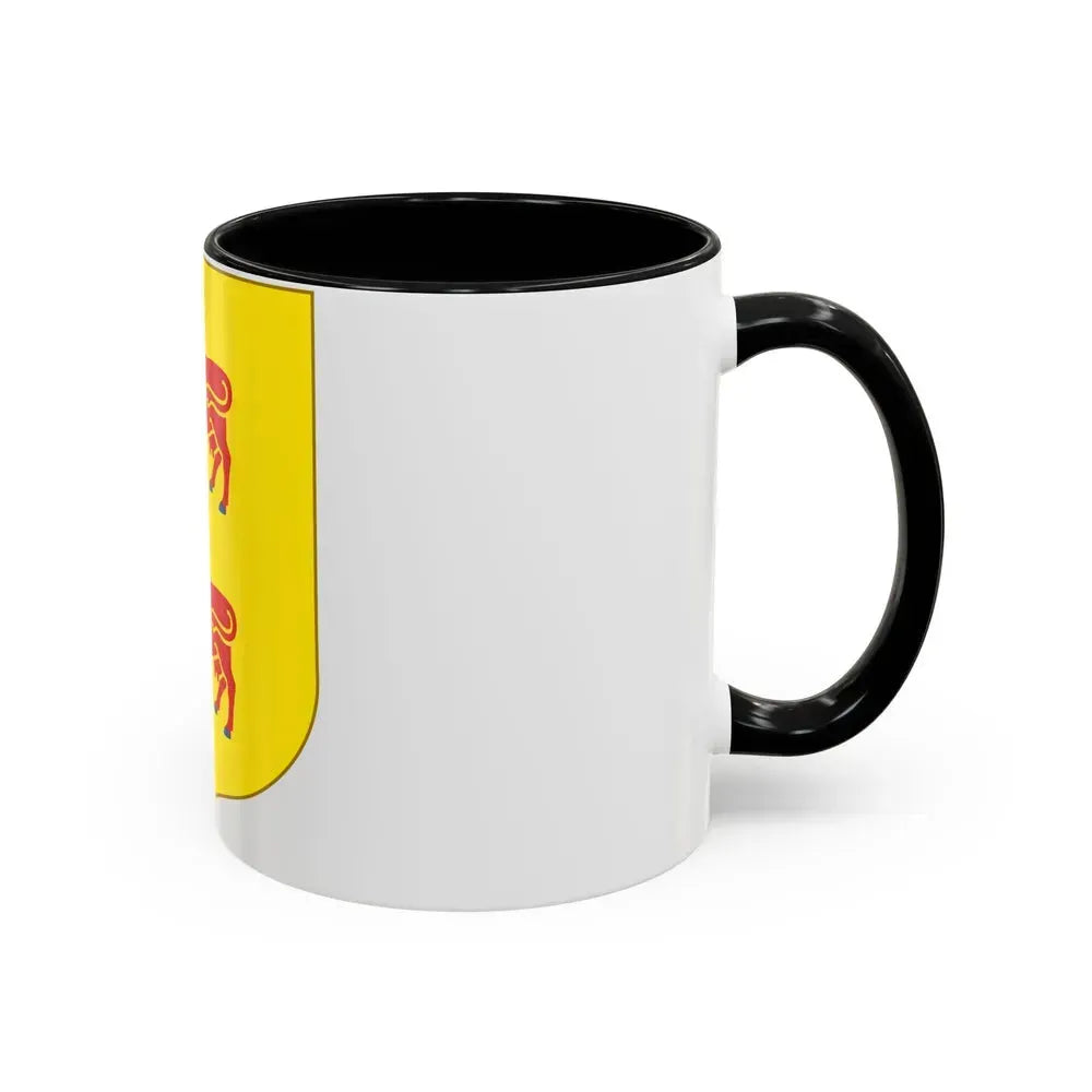 Andorra - Bearne Coat of Arms - Accent Coffee Mug - Go Mug Yourself