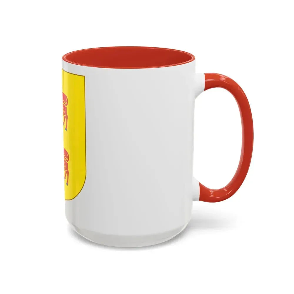 Andorra - Bearne Coat of Arms - Accent Coffee Mug - Go Mug Yourself