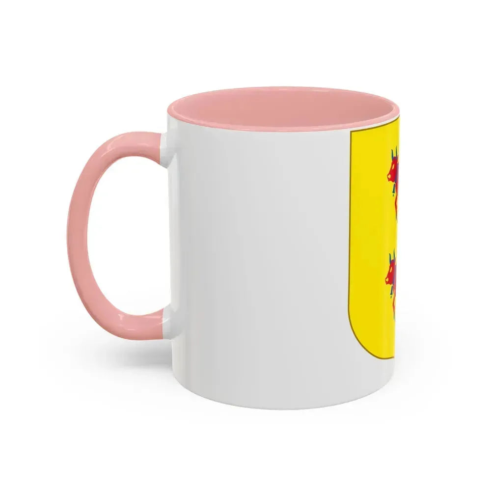 Andorra - Bearne Coat of Arms - Accent Coffee Mug - Go Mug Yourself