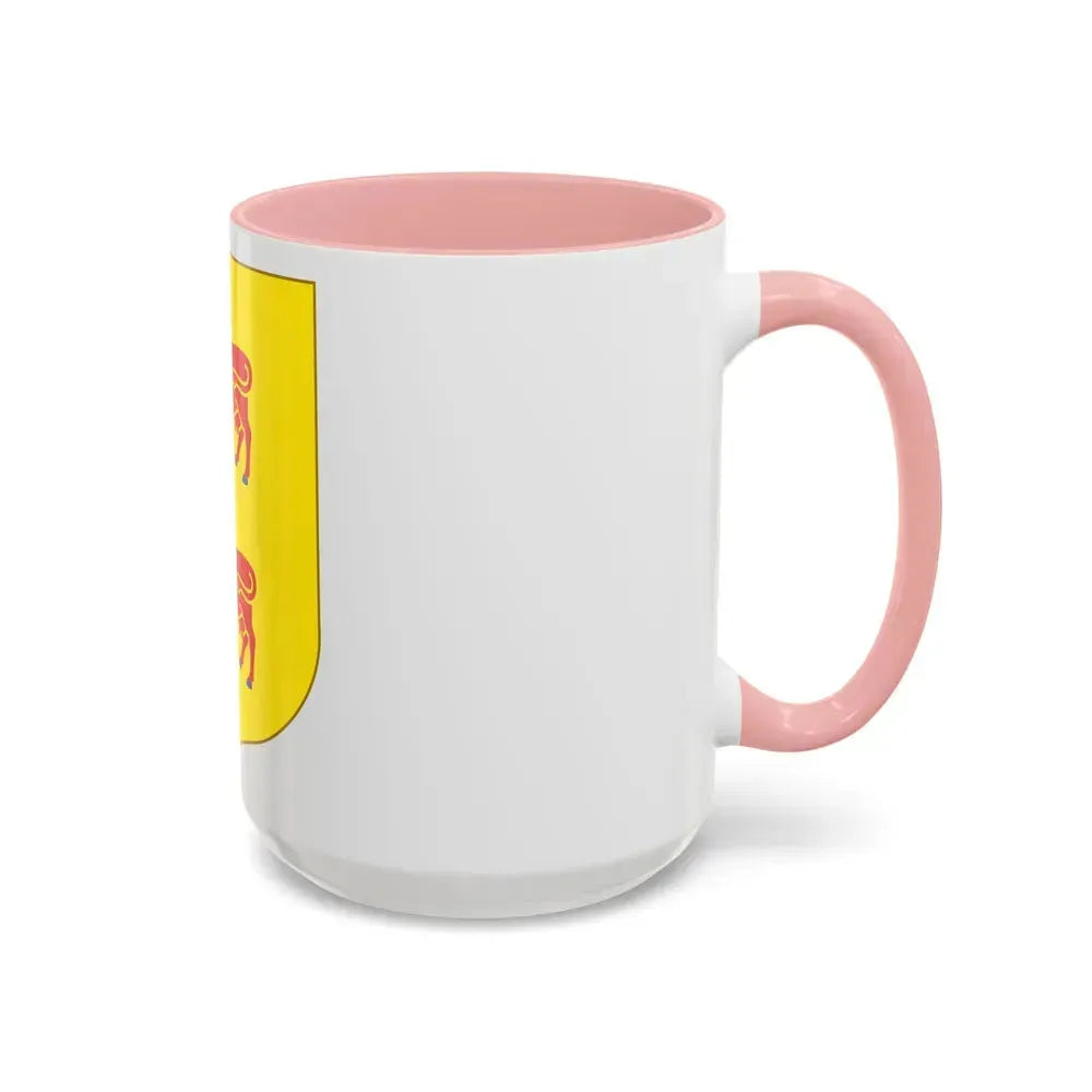 Andorra - Bearne Coat of Arms - Accent Coffee Mug - Go Mug Yourself