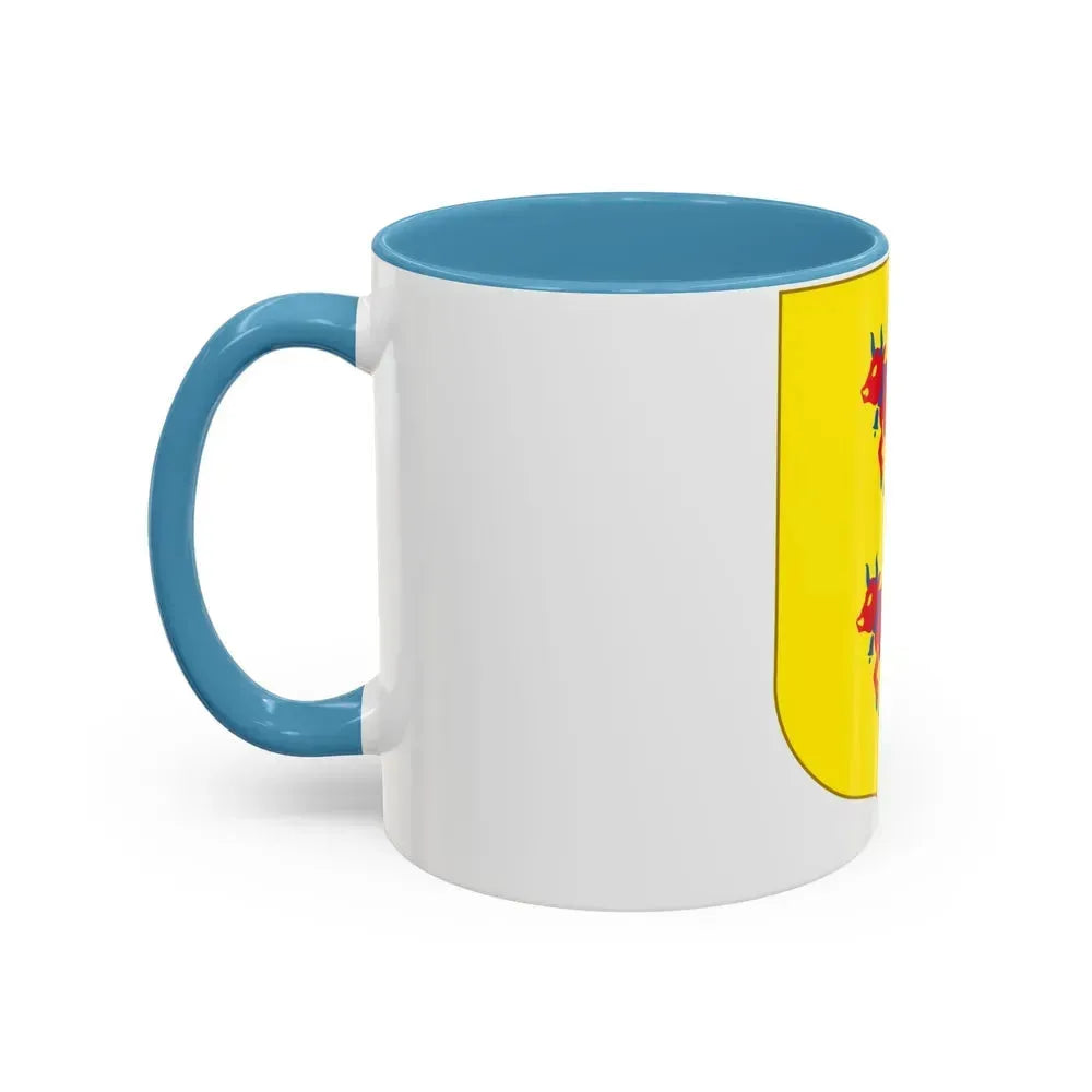 Andorra - Bearne Coat of Arms - Accent Coffee Mug - Go Mug Yourself