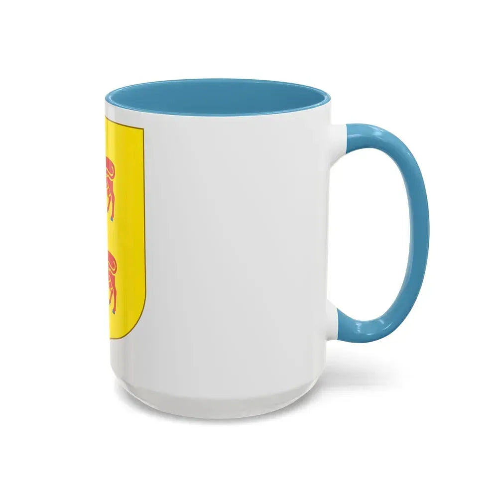 Andorra - Bearne Coat of Arms - Accent Coffee Mug - Go Mug Yourself