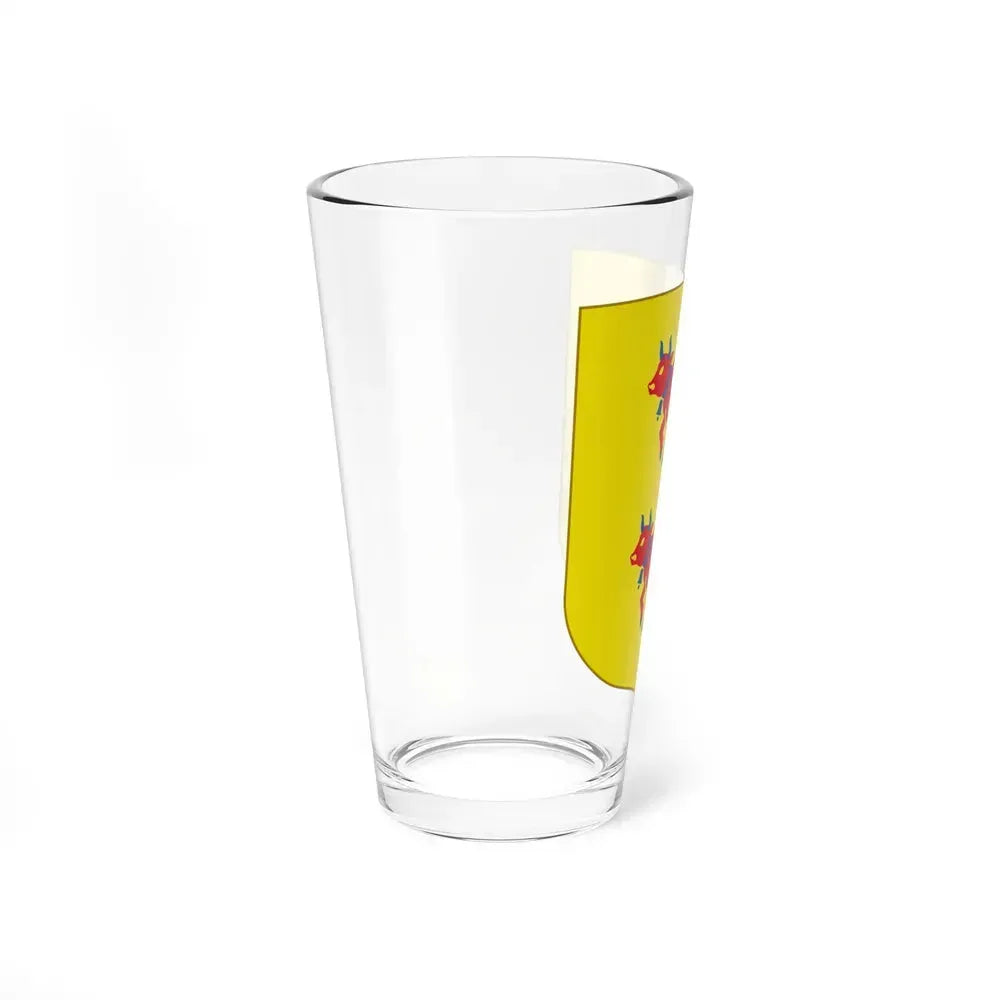 Andorra - Bearne Coat of Arms - Pint Glass 16oz - Go Mug Yourself
