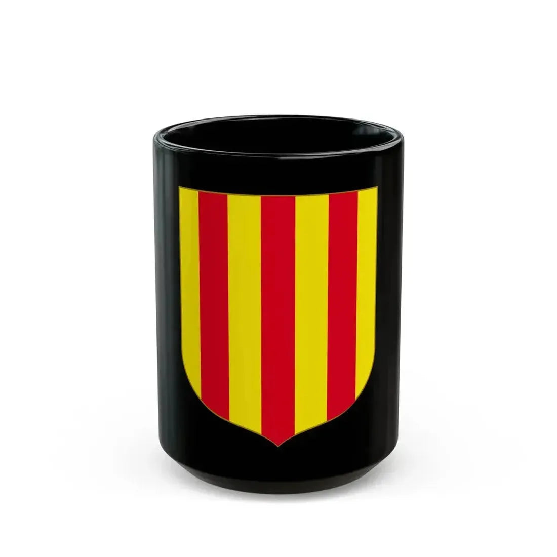 Andorra - Foix Coat of Arms - Black Coffee Mug 15oz - Go Mug Yourself