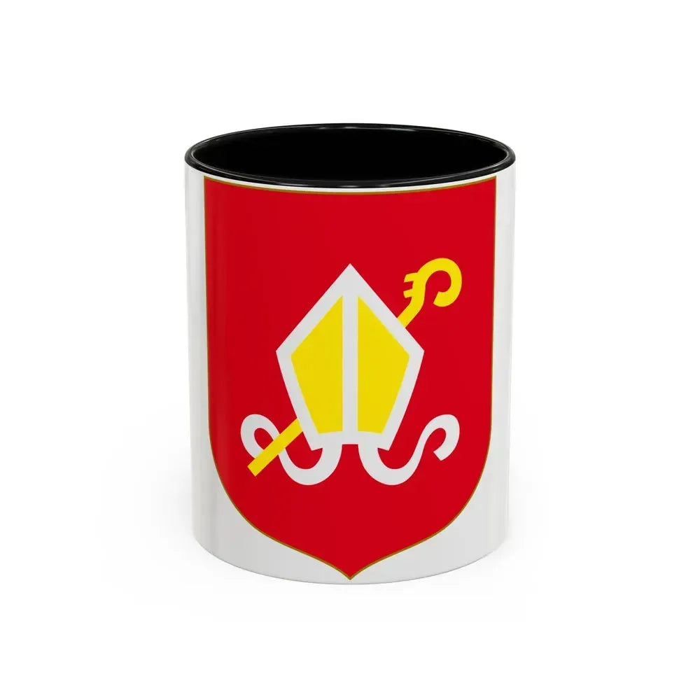 Andorra - Urgel Coat of Arms - Accent Coffee Mug 11oz Black - Go Mug Yourself