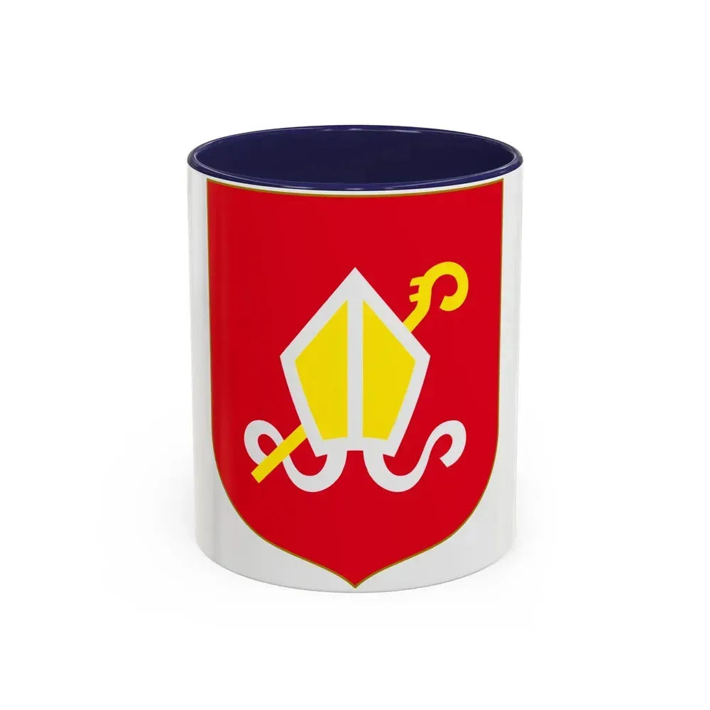 Andorra - Urgel Coat of Arms - Accent Coffee Mug 11oz Navy - Go Mug Yourself