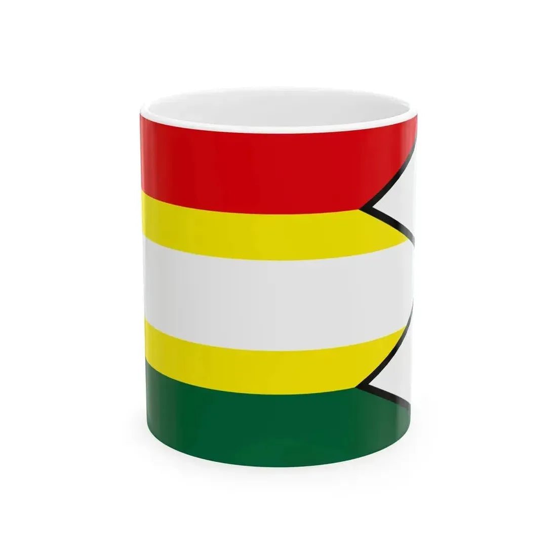 Andovce Nove Zamky Flag (Slovakia) White Coffee Mug 11oz - Go Mug Yourself