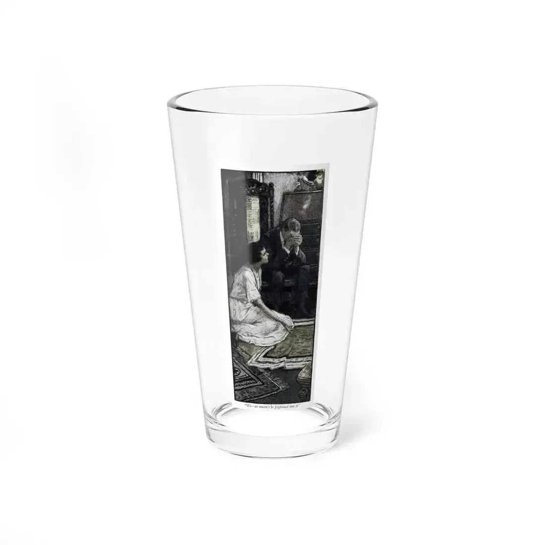 Andrea Thorne (3), Woman's Home Companion, November 1924 (Magazine Illustration) Pint Glass 16oz 16oz - Go Mug Yourself