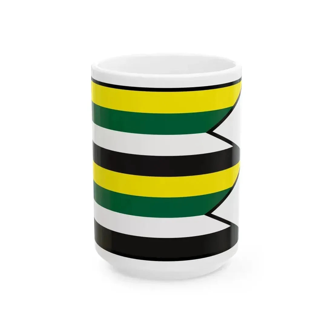 Andrejova Bardejov Flag (Slovakia) White Coffee Mug 15oz - Go Mug Yourself