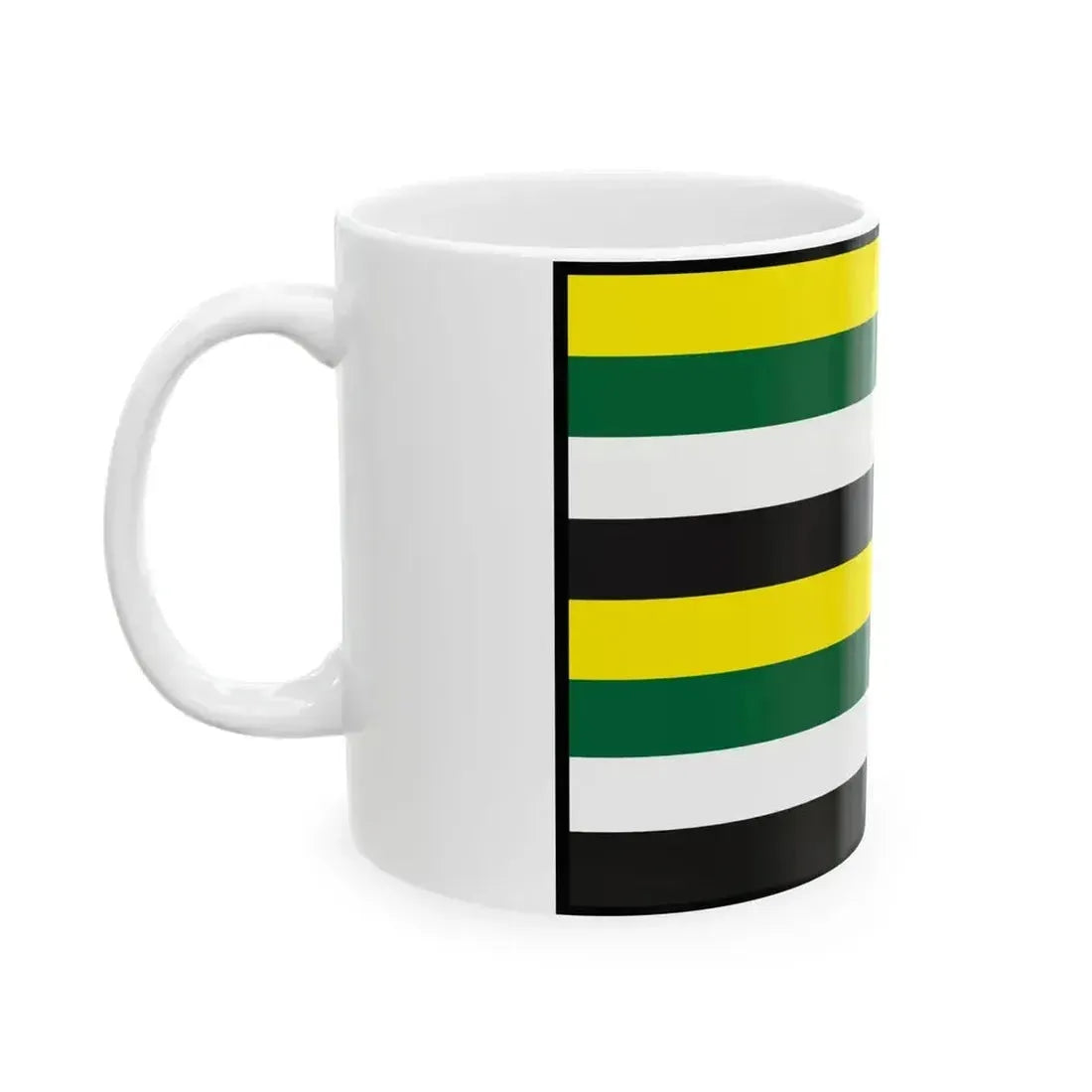 Andrejova Bardejov Flag (Slovakia) White Coffee Mug - Go Mug Yourself
