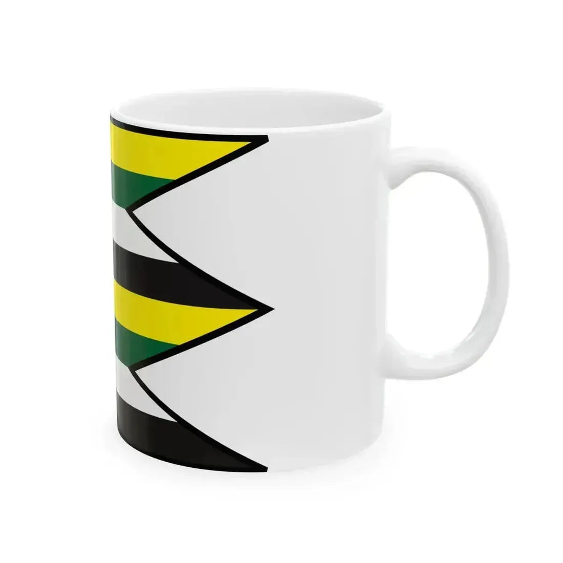 Andrejova Bardejov Flag (Slovakia) White Coffee Mug - Go Mug Yourself