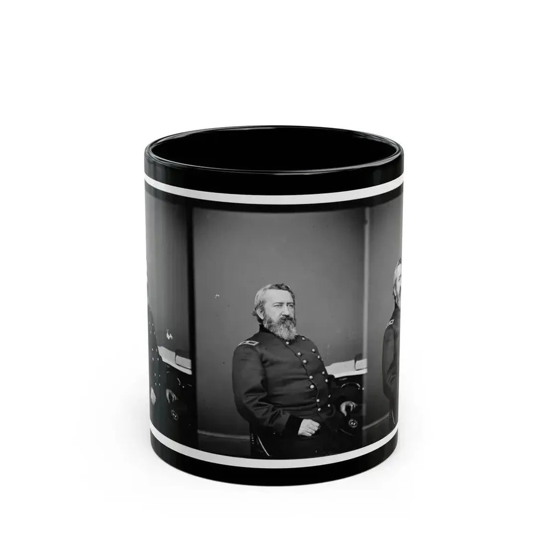 Andrew Porter (U.S. Civil War) Black Coffee Mug 11oz - Go Mug Yourself