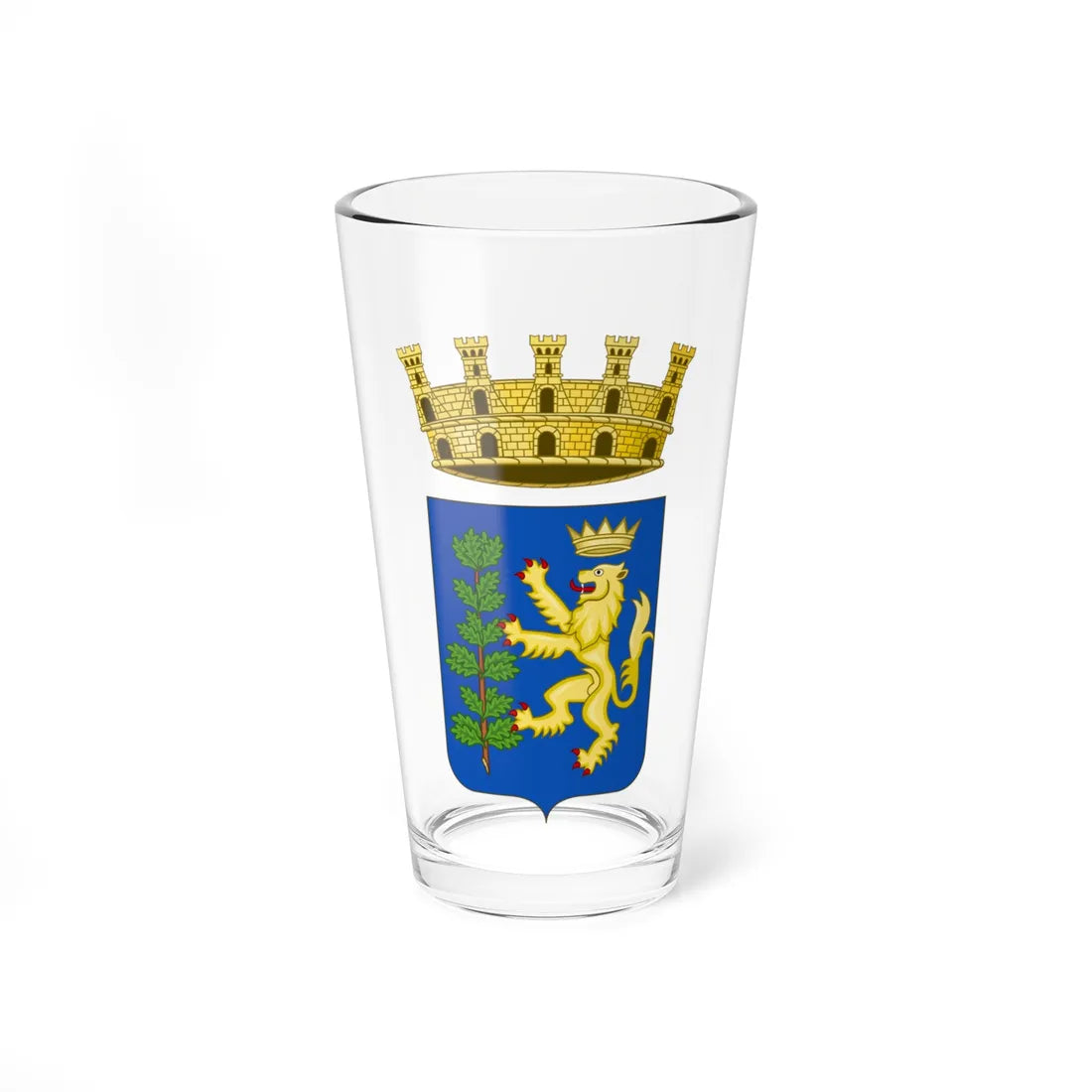 Andria-Stemma (Italy) (Coat of Arms) Pint Glass 16oz 16oz - Go Mug Yourself