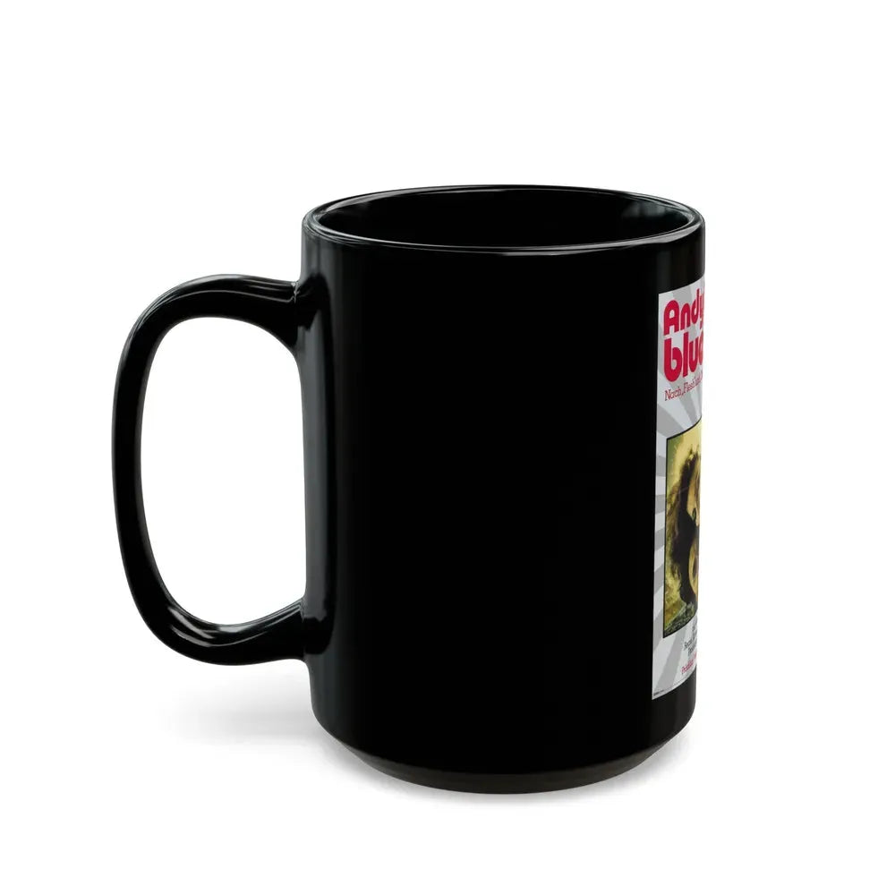 ANDY WARHOL'S BLUE MOVIE 1969 Movie Poster - Black Coffee Mug - Go Mug Yourself