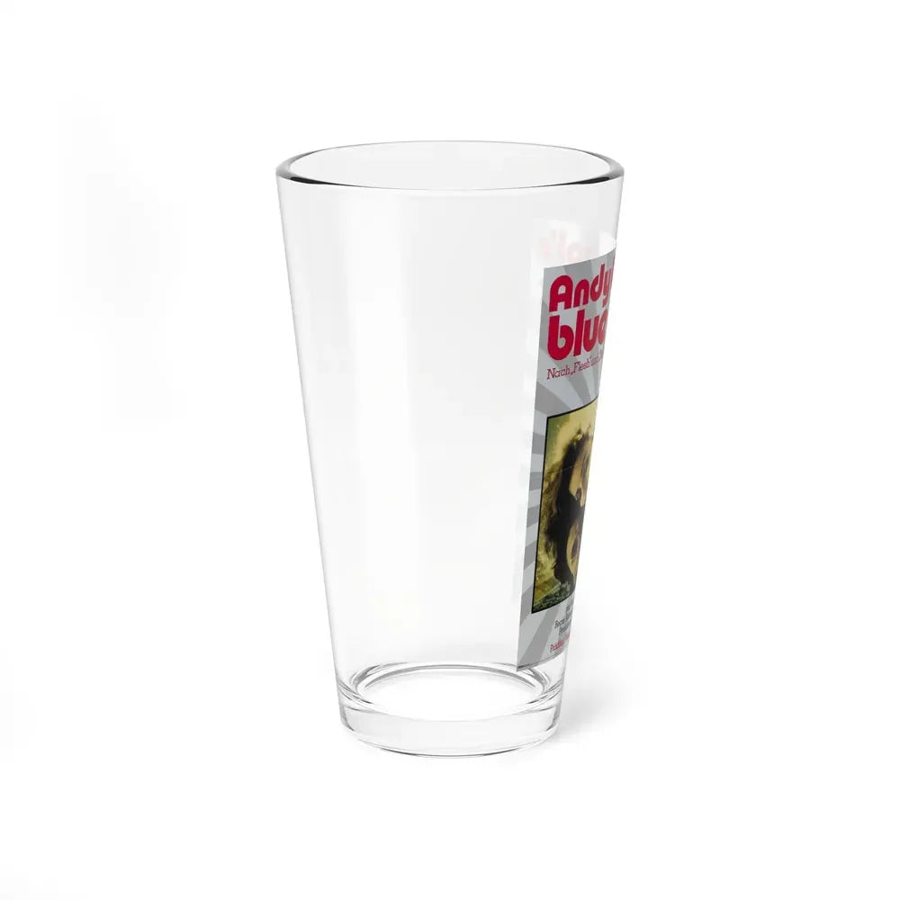 ANDY WARHOL'S BLUE MOVIE 1969 Movie Poster - Pint Glass 16oz - Go Mug Yourself