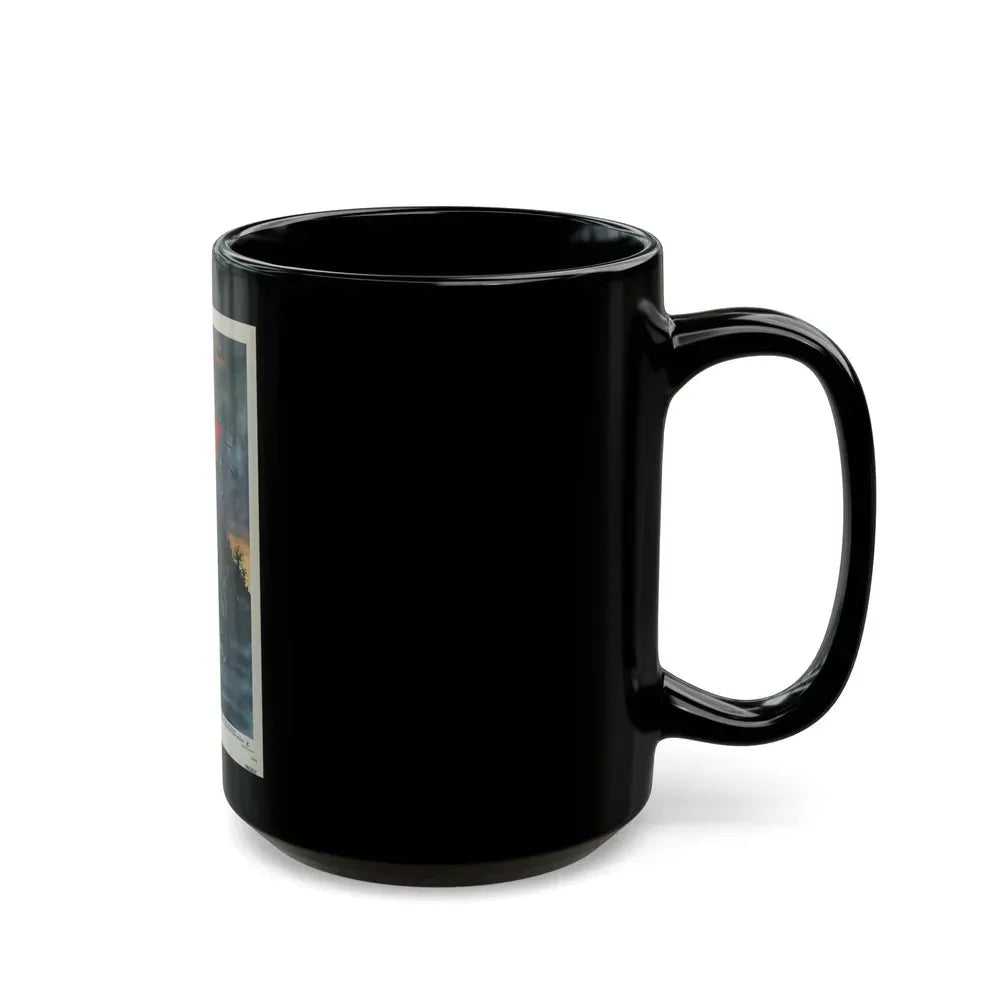 ANDY WARHOL'S DRACULA 1974 Movie Poster - Black Coffee Mug - Go Mug Yourself