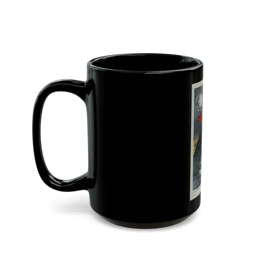 ANDY WARHOL'S DRACULA 1974 Movie Poster - Black Coffee Mug - Go Mug Yourself