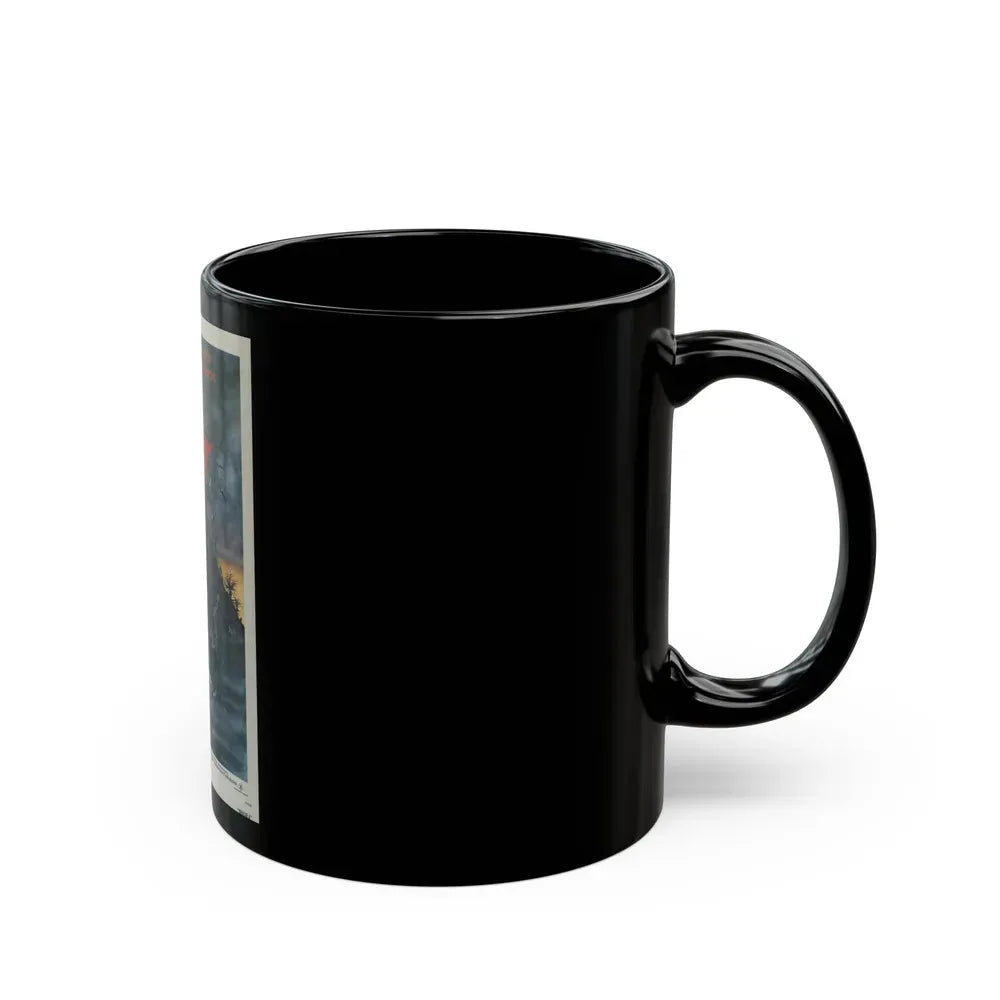 ANDY WARHOL'S DRACULA 1974 Movie Poster - Black Coffee Mug - Go Mug Yourself