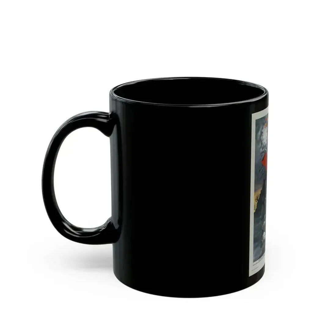 ANDY WARHOL'S DRACULA 1974 Movie Poster - Black Coffee Mug - Go Mug Yourself
