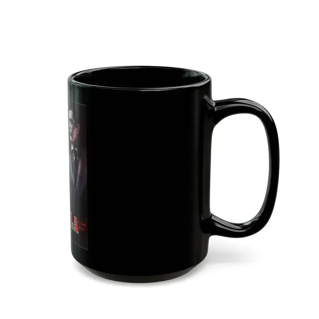 ANDY WARHOL'S DRACULA (FRENCH) 1974 Movie Poster - Black Coffee Mug - Go Mug Yourself